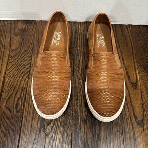 Lauren Ralph Lauren Women's Jinny Slip On Sneakers SZ 9